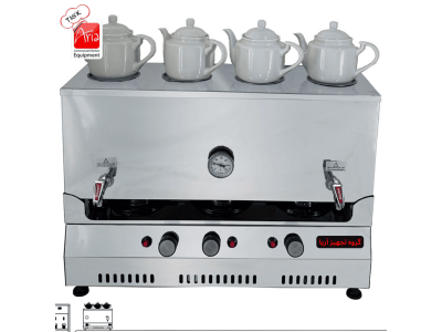 سماور گازی استیل 15 تا 50 لیتری